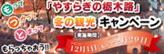 やすらぎの栃木路冬の観光キャンペーン